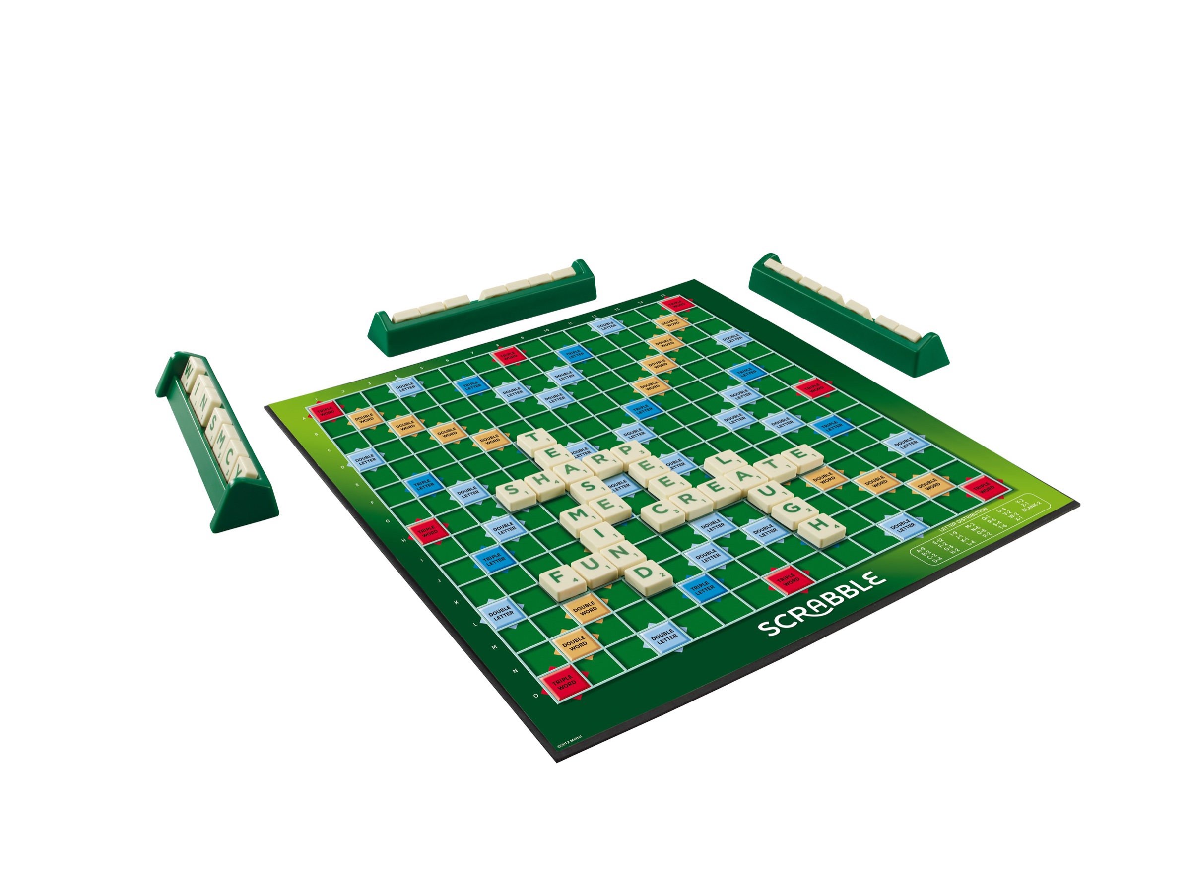 Before: old Scrabble board game design